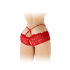 Трусики з відкритим доступом Fashion Secret Celia Red, лямки на талії