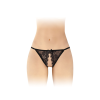 Мереживні трусики з доступом Fashion Secret Zoe Black, з бантиком
