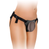 Кріплення для страпону вакуумне Pipedream King Cock Elite Body Dock на ременях, коричневе з чорним