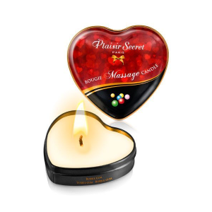 Розпродаж!!! Масажна свічка-серце Plaisirs Secrets Bubble Gum (35 мл) (термін 05.2026)