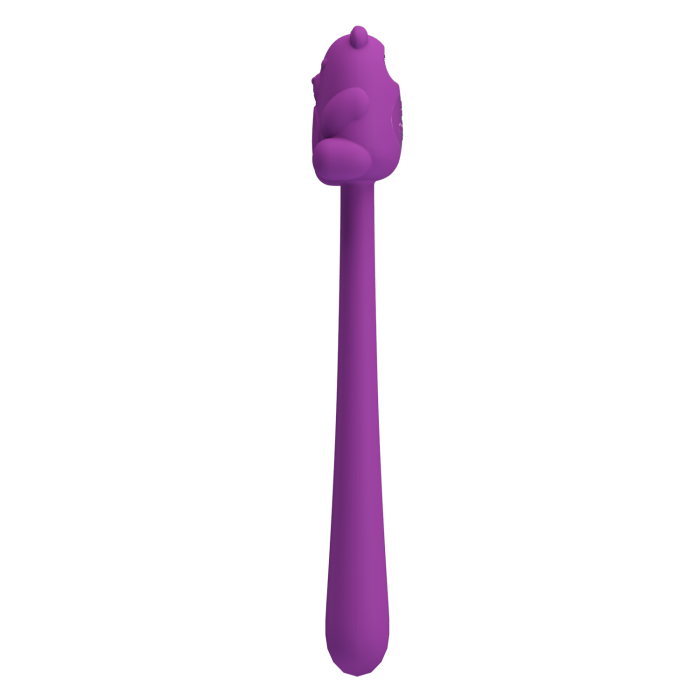 Точковий вібратор для клітора Pretty Love Cute Bear Flirting Stick гнучкий, 13,3 х 1,2 х 2,4 см