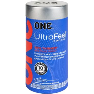 Презервативи ультратонкі One ULTRA Feel латексні (ціна за упаковку, 10 шт.)