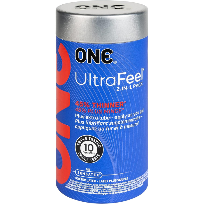 Презервативи ультратонкі One ULTRA Feel латексні (ціна за упаковку, 10 шт.)