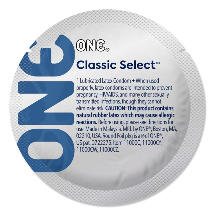 Банка презервативів ONE Classic Select Contest Collection, 100 шт