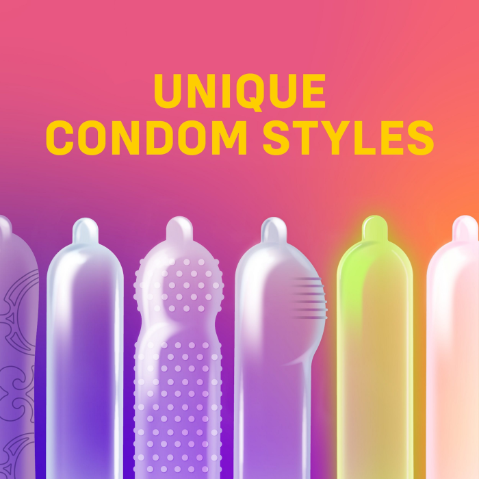 Презервативи ONE Mixed Pleasure, 3 шт