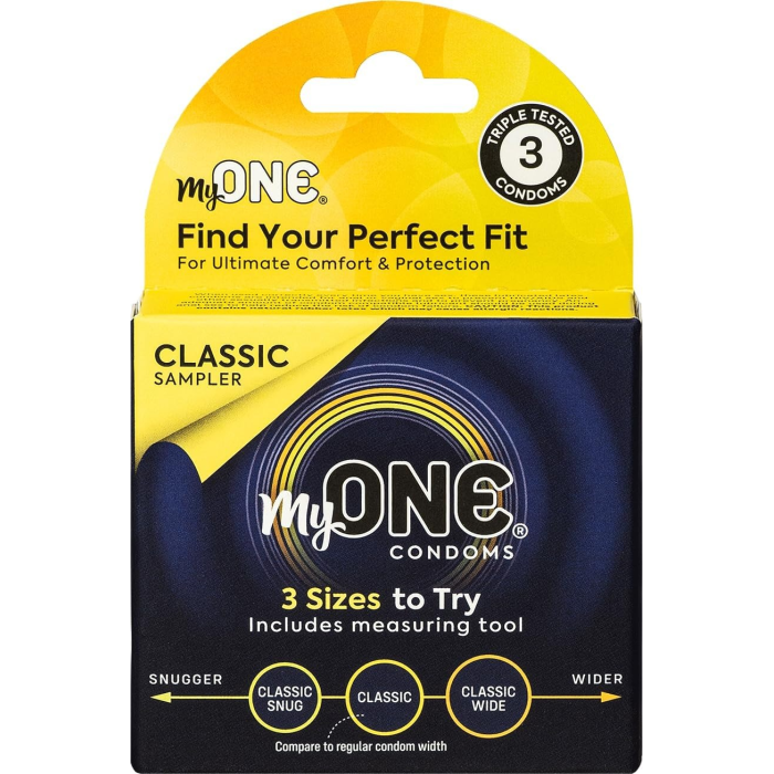Презерватив MyONE Classic Sampler (три розміри в одному)