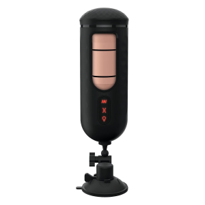 Мастурбатор з вібро Pipedream PDX Elite Vibrating Mega Milker чорний, 23.9 см