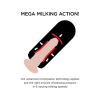 Мастурбатор з вібро Pipedream PDX Elite Vibrating Mega Milker чорний, 23.9 см