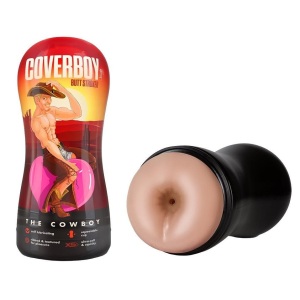 Мастурбатор анус Blush Coverboy Cowboy бежевий, 18.5 см