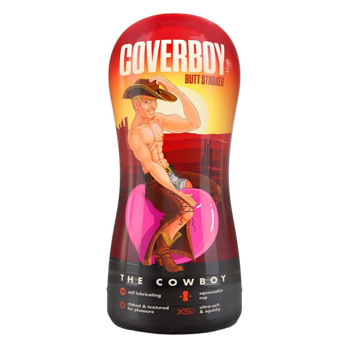 Мастурбатор анус Blush Coverboy Cowboy бежевий, 18.5 см