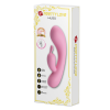 Вібратор-кролик PRETTY LOVE Hugo рожевий, 3.7 х 16.5 см