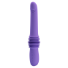 Вібратор з фрикціями Pretty Love Pazuzu Thrusting, фіолетовий, 29.2 х 3.2 см