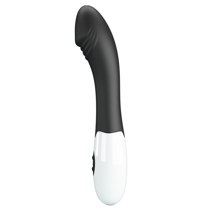 Вібратор для точки G Pretty Love Elemental Vibrator чорний, 19 х 3.2 см