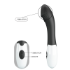 Вібратор для точки G Pretty Love Elemental Vibrator чорний, 19 х 3.2 см