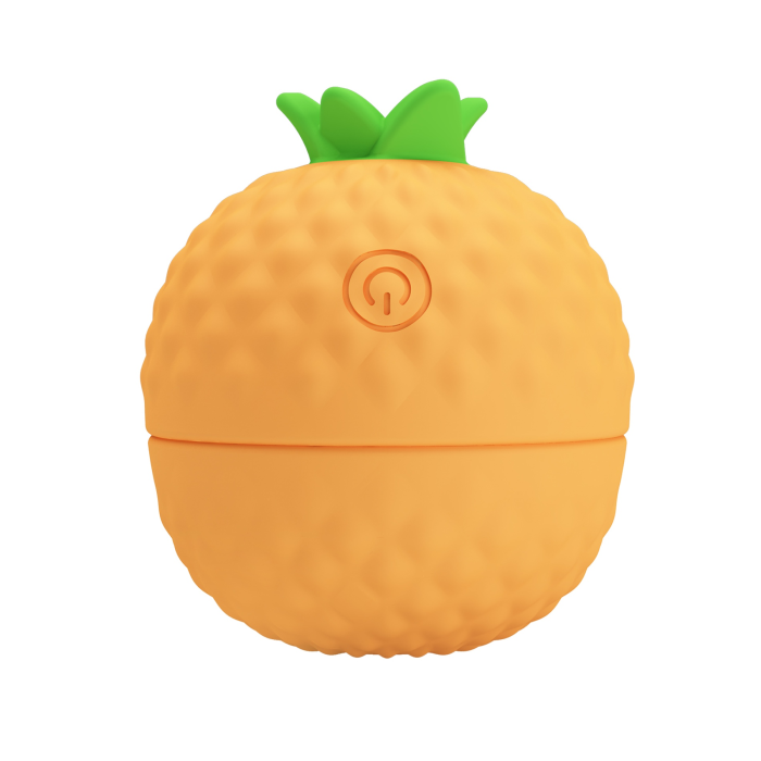 Кліторальний пульсатор PRETTY LOVE Pineapple Secret помаранчевий, 5,7 х 5,1 см