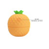Кліторальний пульсатор PRETTY LOVE Pineapple Secret помаранчевий, 5,7 х 5,1 см
