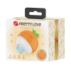 Кліторальний пульсатор PRETTY LOVE Pineapple Secret помаранчевий, 5,7 х 5,1 см