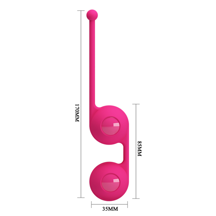 Вагінальні кульки Pretty Love Kegel tighten Up III, Pink