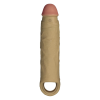 Реалістична вібронасадка Shaft Vibrating Sheath Size 2 Oak з пультом, 22.3 см
