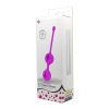 Вагінальні кульки PRETTY LOVE Kegel Tighten Up, фіолетові, 3.2 см