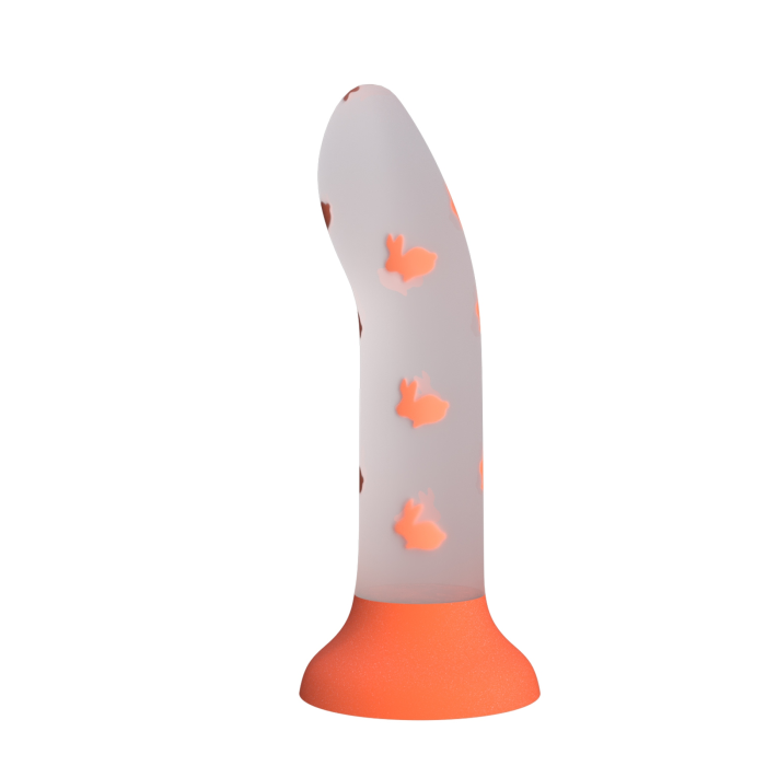 Фалоімітатор на присосці Pretty Love Magical Nightfall, що світиться у темряві, 17 х 3.3