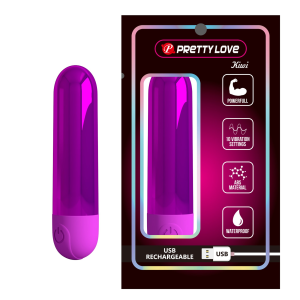 Віброкуля Pretty Love Kiwi фіолетова, 8 х 1.8 см