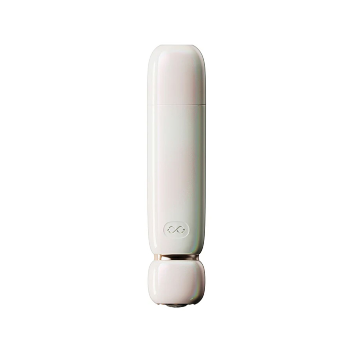 Вакуумний кліторальний стимулятор Zalo Lia Floral White, 3 насадки, 3 режими, різна інтенсивність