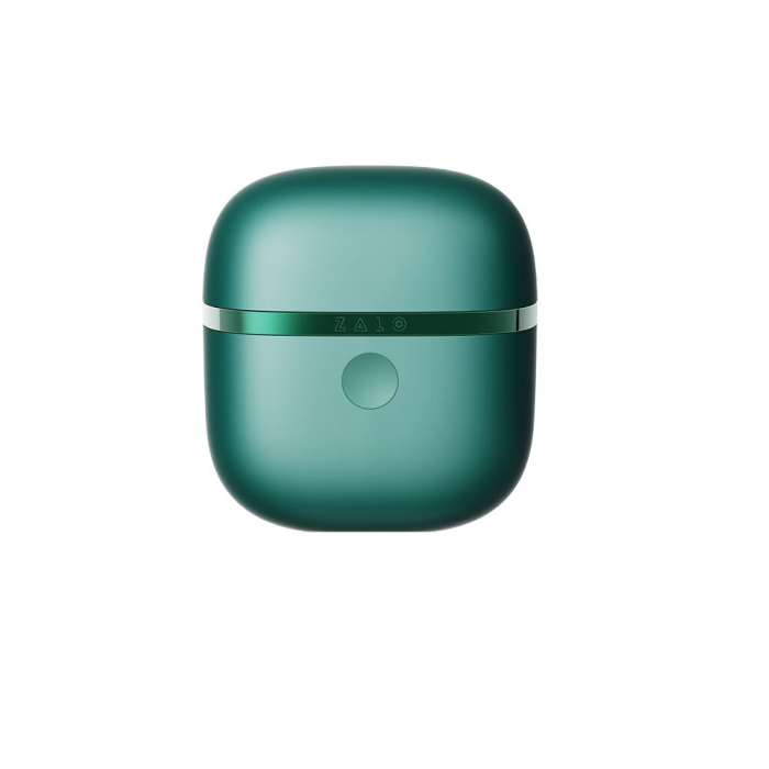 Ерекційне смарт-віброкільце Zalo Apis Turquoise Green, до 4 годин роботи, зарядний кейс