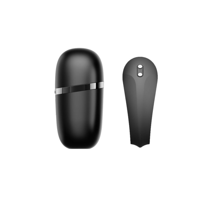 Ерекційне смарт-віброкільце Zalo Apis Obsidian Black, до 4 годин роботи, зарядний кейс
