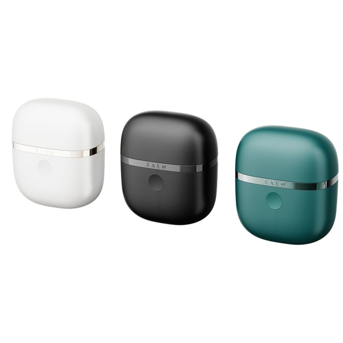 Ерекційне смарт-віброкільце Zalo Apis Ivory White, до 4 годин роботи, зарядний кейс