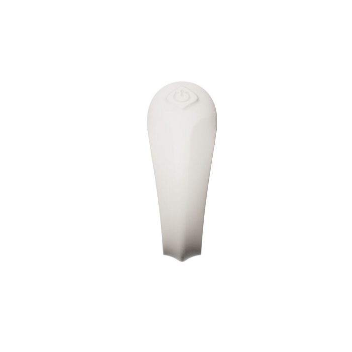 Ерекційне смарт-віброкільце Zalo Apis Ivory White, до 4 годин роботи, зарядний кейс