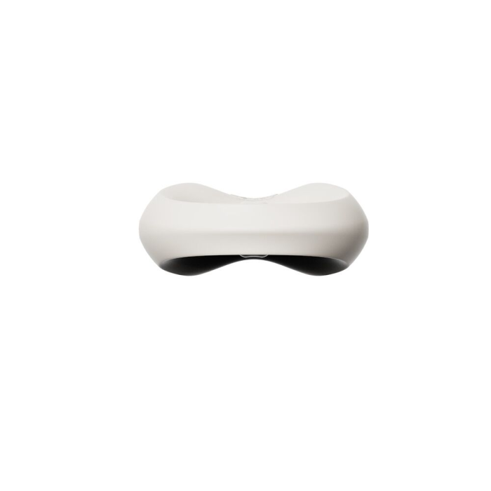 Ерекційне смарт-віброкільце Zalo Apis Ivory White, до 4 годин роботи, зарядний кейс