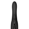 Смарт-вібратор Zalo Ares Obsidian Black, підігрів, 3 мотори, язичок для клітора, стимуляція точки G