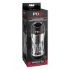 Мастурбатор Pipedream PDX Elit Viewtube Pro Clear з вібрацією та вакуумом, 23 см