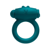 Ерекційне кільце з віброкулею Evolved Playboy Bunny Buzzer, зелене
