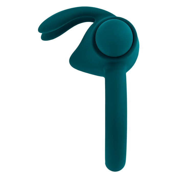 Ерекційне кільце з віброкулею Evolved Playboy Bunny Buzzer, зелене