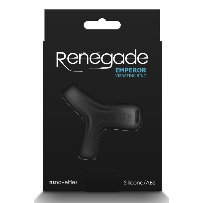 Ерекційне віброкільце NS Novelties Renegade, чорне