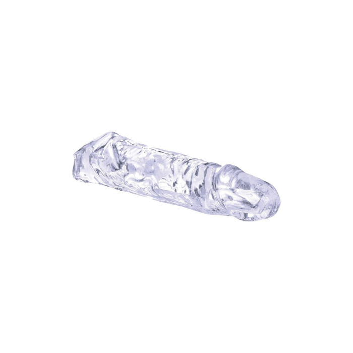 Насадка на пеніс подовжуюча NMC Ice Crystals Collection прозора, 16 см