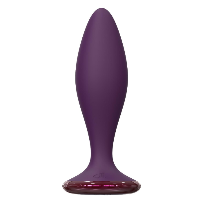 Анальний вібратор Dreamtoys Glam з пультом, фіолетовий, 12.8 см