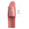 Насадка на пеніс Pipedream Fantasy X-tensions Elite бежева, 21 см
