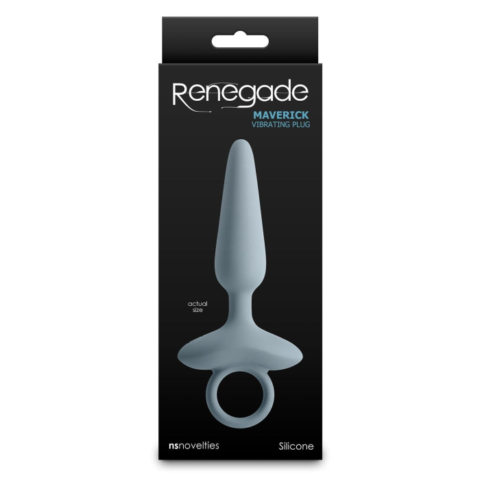 Анальний вібратор NS Novelties Renegade блакитний, 15 см