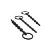 Набір уретральних катетерів NMC Knot Knot чорний, 3 шт