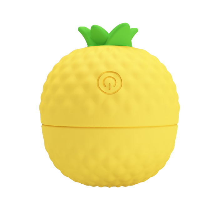 Кліторальний пульсатор PRETTY LOVE Pineapple Secret жовтий, 5,7 х 5,1 см