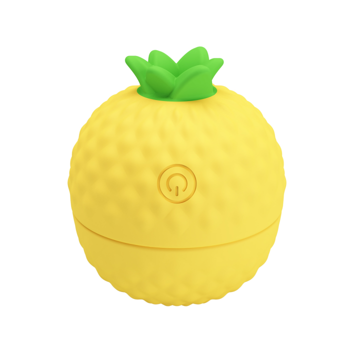 Кліторальний пульсатор PRETTY LOVE Pineapple Secret жовтий, 5,7 х 5,1 см