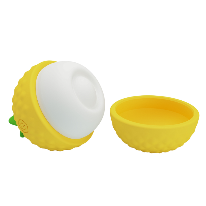 Кліторальний пульсатор PRETTY LOVE Pineapple Secret жовтий, 5,7 х 5,1 см