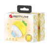 Кліторальний пульсатор PRETTY LOVE Pineapple Secret жовтий, 5,7 х 5,1 см