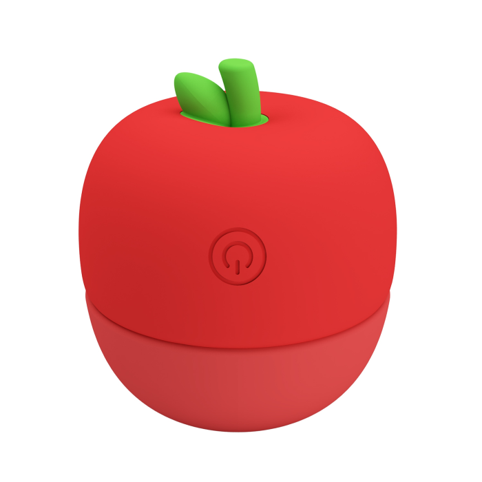 Кліторальний стимулятор Pretty Love APPLE Secret, червоний
