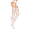 Панчохи Leg Avenue Daisy Dot Fishnet Stockings One Size White