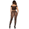 Комплект Leg Avenue Off Shoulder Crop Top and Legging One Size