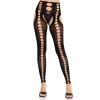 Колготки Leg Avenue Seamless Opaque Footless Suspender Hose One Size Black